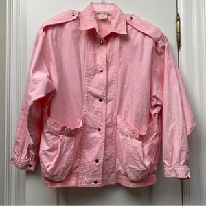 Vintage Cropped Jacket Made in Canada - 100% Cotton